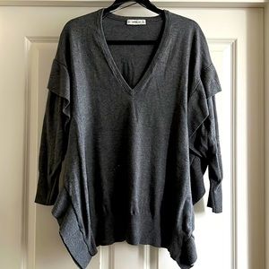 Zara Ruffle Knit Top
